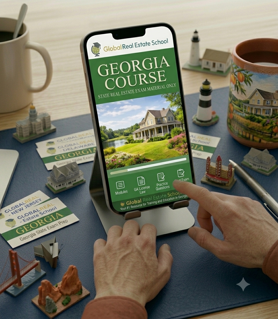 Pass the Georgia Real Estate State Exam | 2026 Study Kit & Podcast