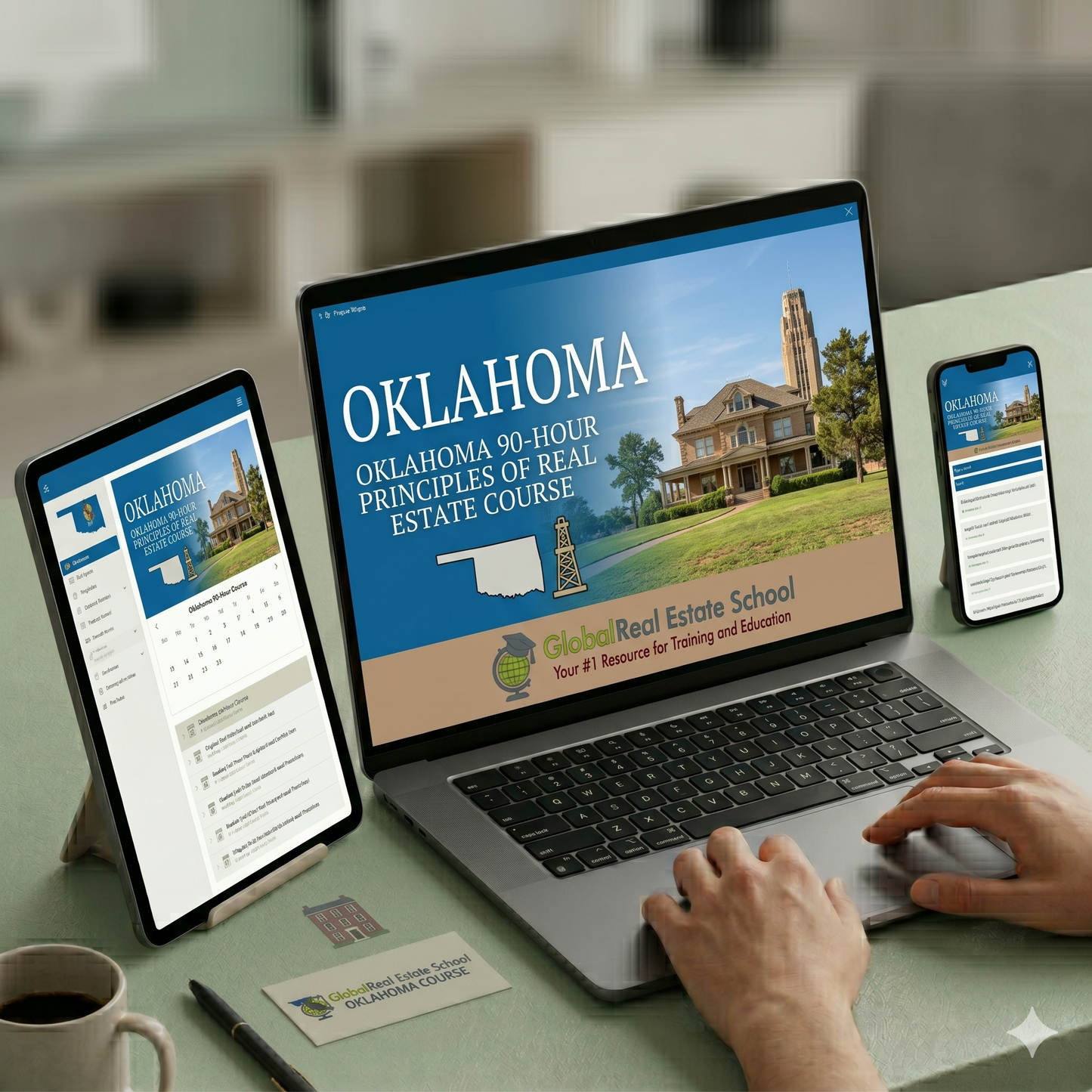 Oklahoma Salesperson Pre-License Real Estate Course — Basic