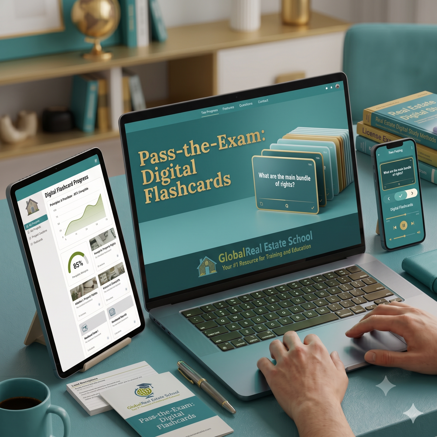 Real Estate Exam Digital Flashcards