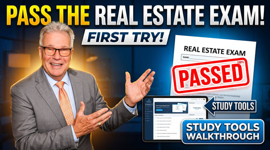How to Pass the Real Estate Exam on Your First Try (Study Tools Walkthrough)