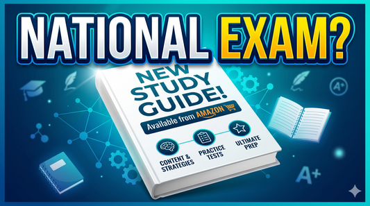 New Book Available from Amazon - Study Guides, National Exam Content
