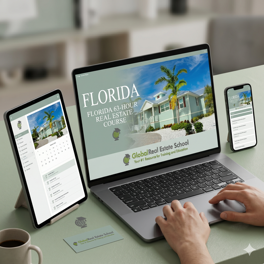 Florida Premium 63-Hour Online Real Estate License Course