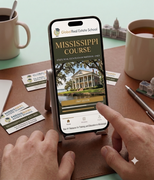 Pass the Mississippi Real Estate State Exam | 2026 Study Kit & Podcast