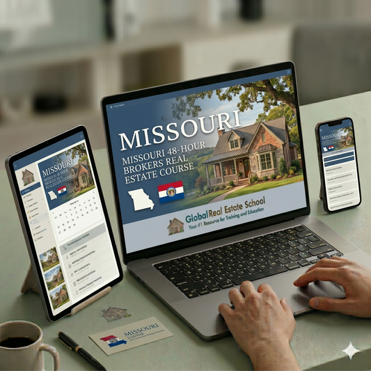 Missouri Broker Course - Includes My PSI Scenario Based Exam Prep