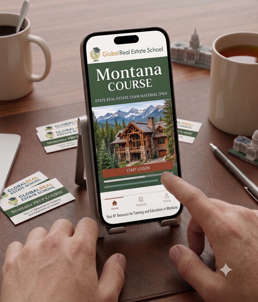 Pass the Montana Real Estate State Exam | 2026 Study Kit & Podcast