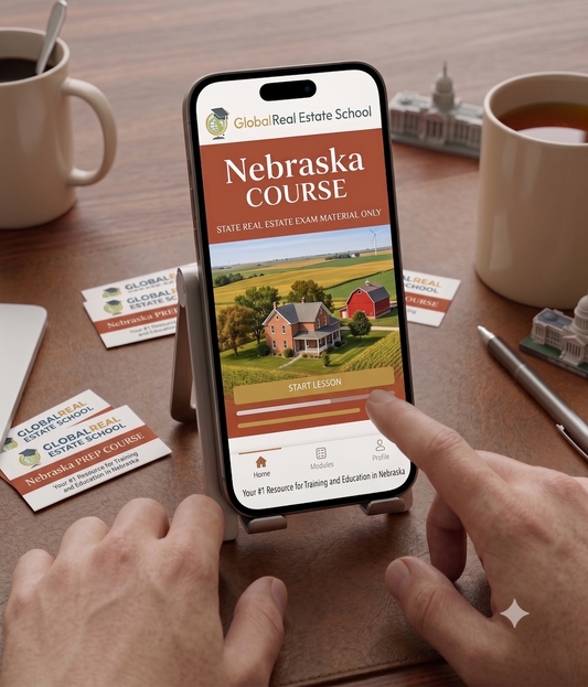 Pass the Nebraska Real Estate State Exam | 2026 Study Kit & Podcast