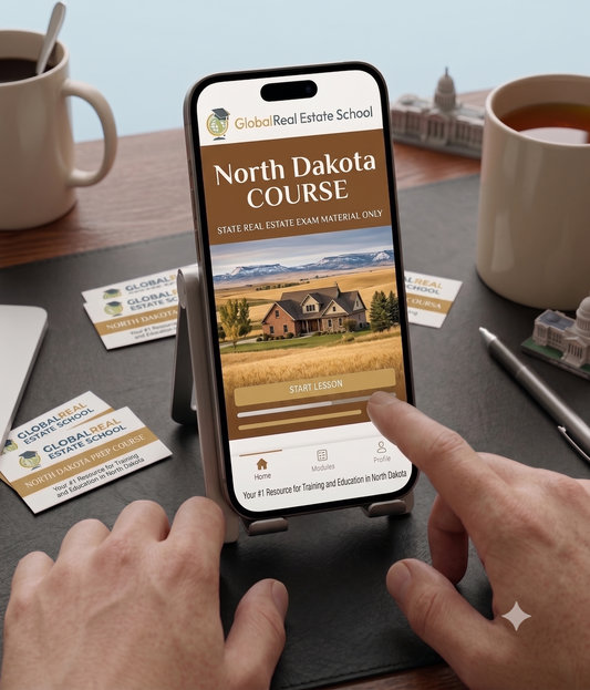 Pass the North Dakota Real Estate State Exam | 2026 Study Kit & Podcast