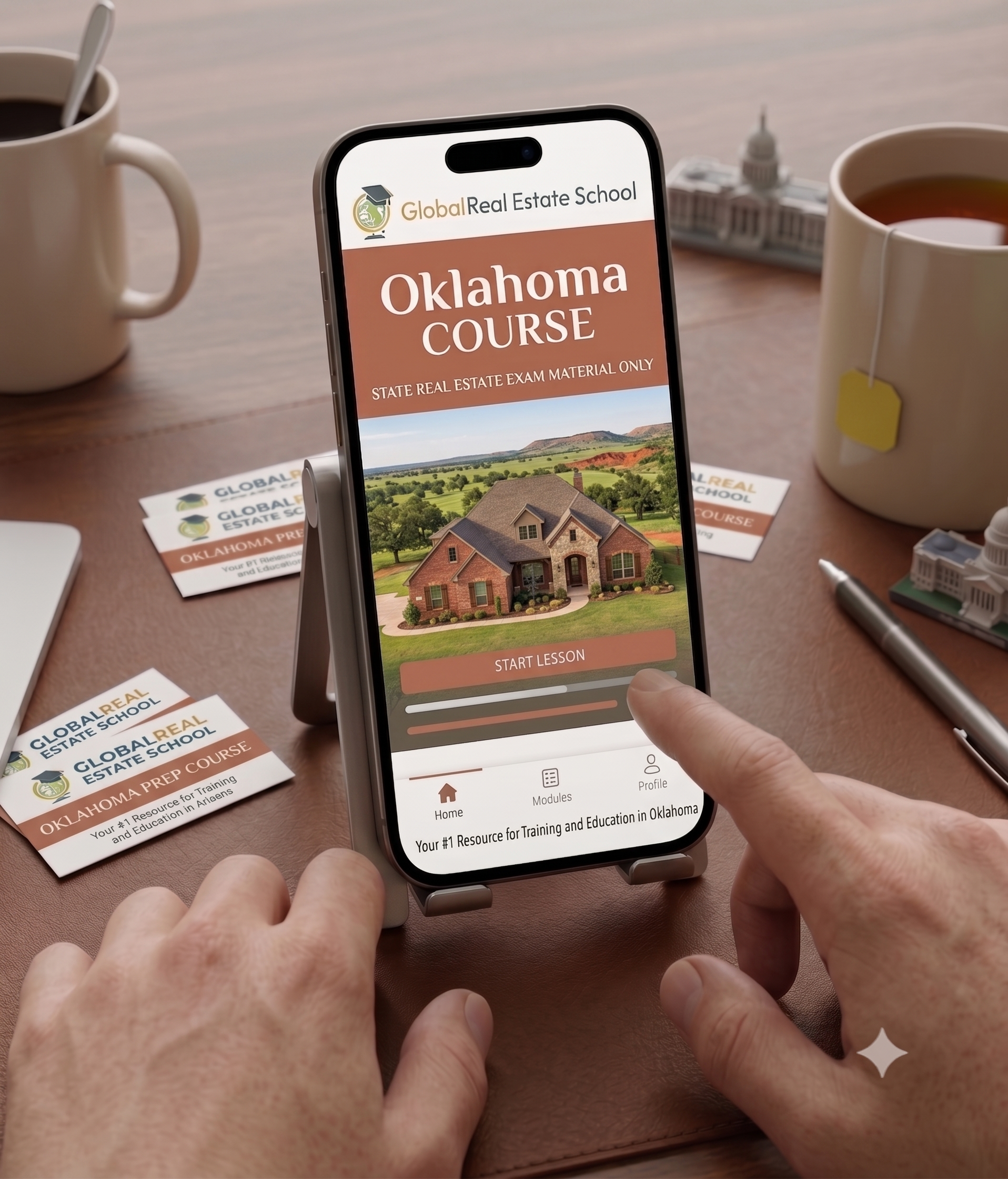 Pass the Oklahoma Real Estate State Exam | 2026 Study Kit & Podcast