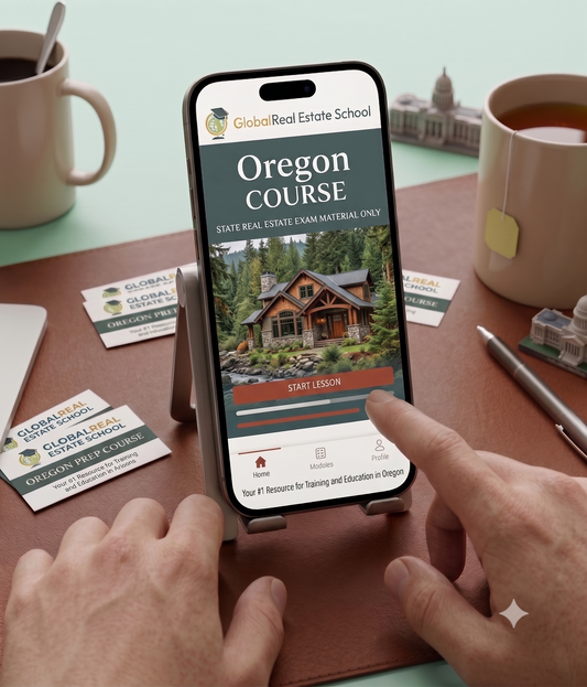 Pass the Oregon Real Estate State Exam | 2026 Study Kit & Podcast