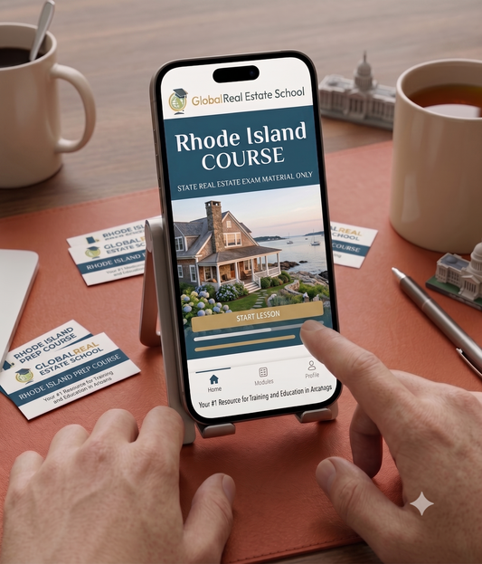 Pass the Rhode Island Real Estate State Exam | 2026 Study Kit & Podcast