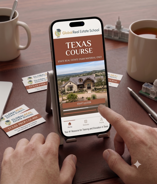 Pass the Texas Real Estate State Exam | 2026 Study Kit & Podcast
