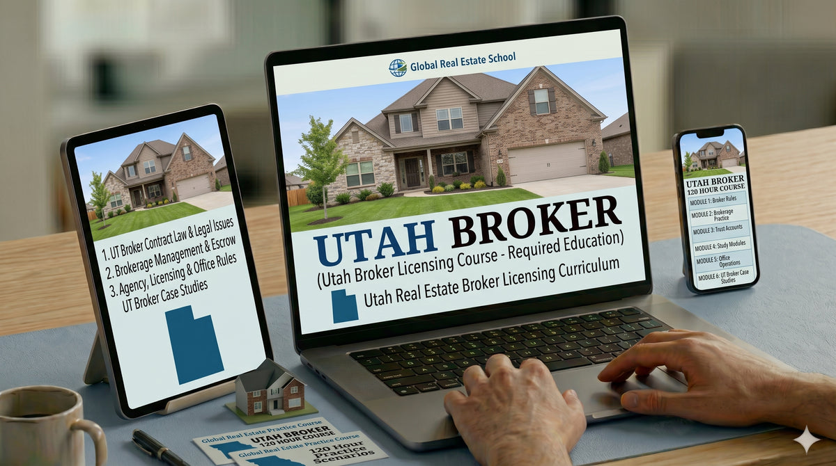 Utah Real Estate Broker Course