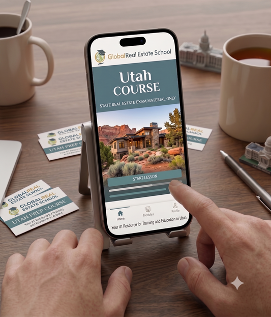 Pass the Utah Real Estate State Exam | 2026 Study Kit & Podcast