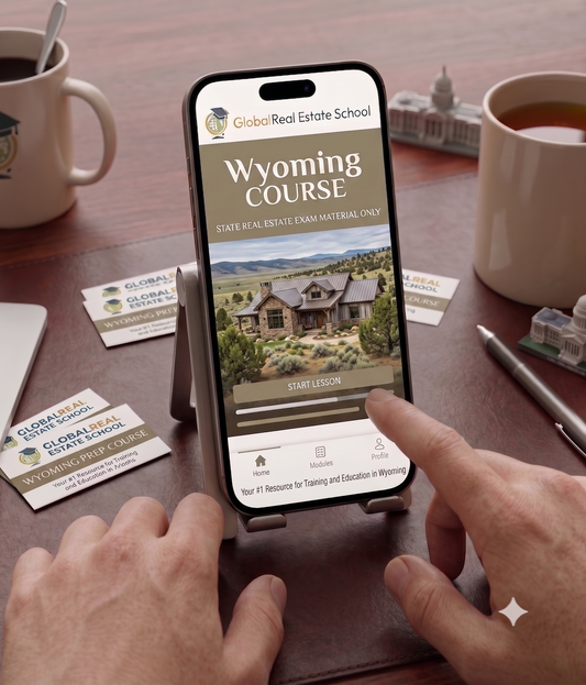 Pass the Wyoming Real Estate State Exam | 2026 Study Kit & Podcast